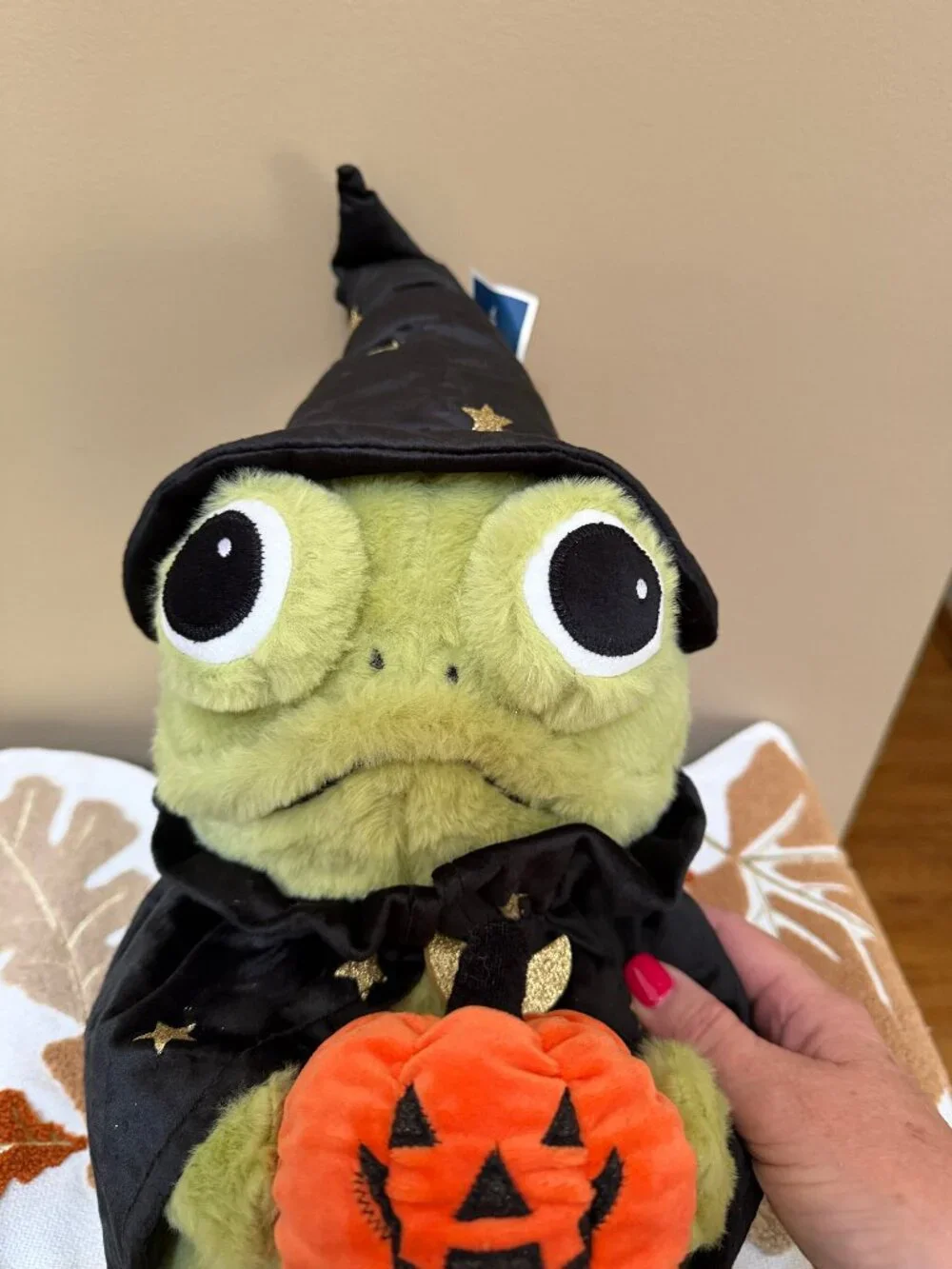 Moonlight Manor Wizard & Pumpkin Frogs U PICK  Purple /Black Capes Halloween NWT